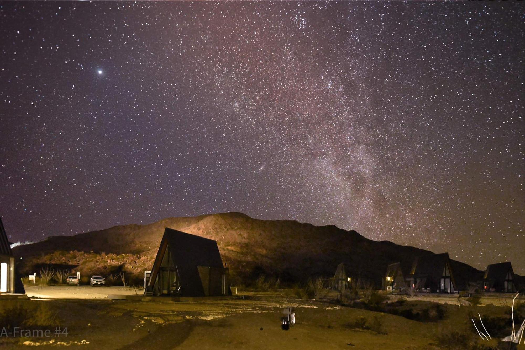 Stardust Big Bend Luxury A-Frame#5 Great Views Villa Terlingua Exteriör bild